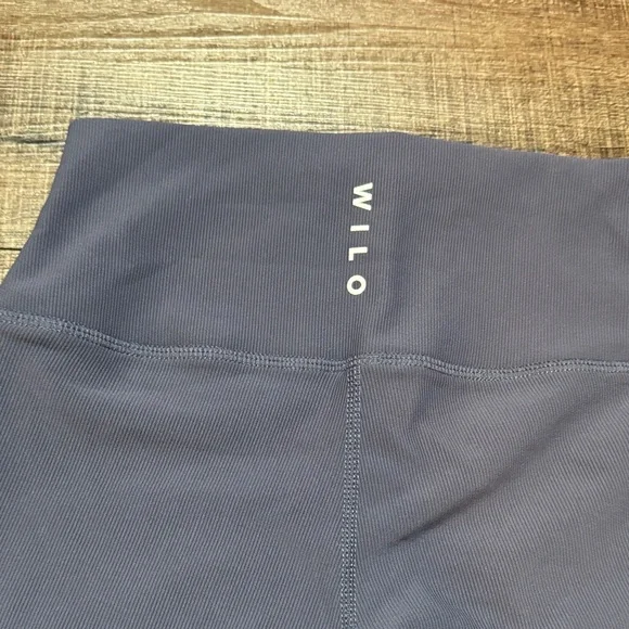 Women's Navy High-Waisted Shorts - Picture 6 of 7